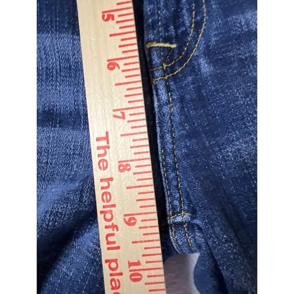 7 For All Mankind Ankle Straight Raw Hem Denim Jeans Women's Size 27 - Picture 7 of 11